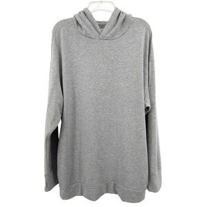 Offline by Aerie Heather Gray Tunic Length Hoodie - Medium